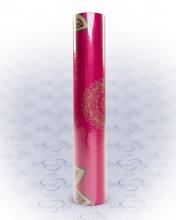 Velúr jógaszőnyeg, mandala mintás, pink